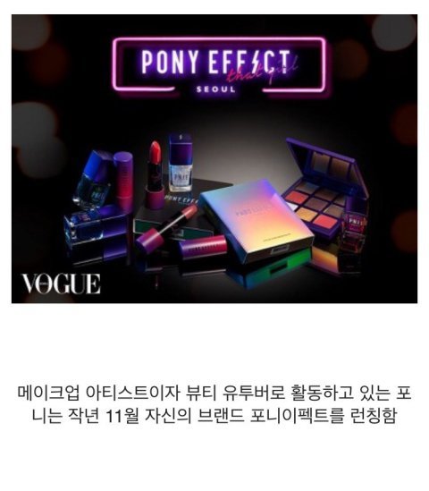 메이크업 아티스트 포니 브러쉬 표절의혹 | 인스티즈