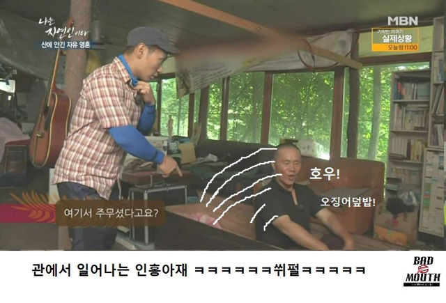 말벌 이후 레전드 경신한 나는 자연인이다 ㅋㅋㅋㅋㅋㅋㅋ | 인스티즈