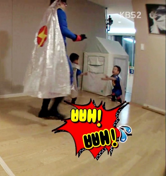 [슈퍼맨이돌아왔다] 번개맨으로 분장한 이휘재를 본 이서언ㅋㅋㅋㅋㅋㅋㅋ | 인스티즈