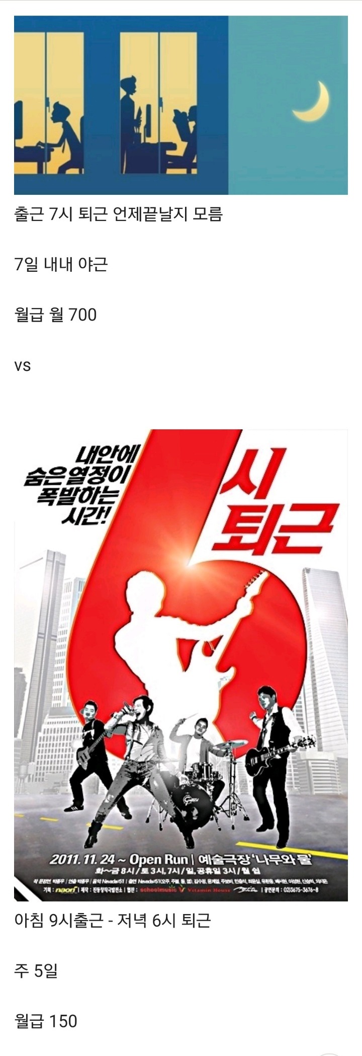 의외로 의견 많이갈리는 직장조건...jpg | 인스티즈