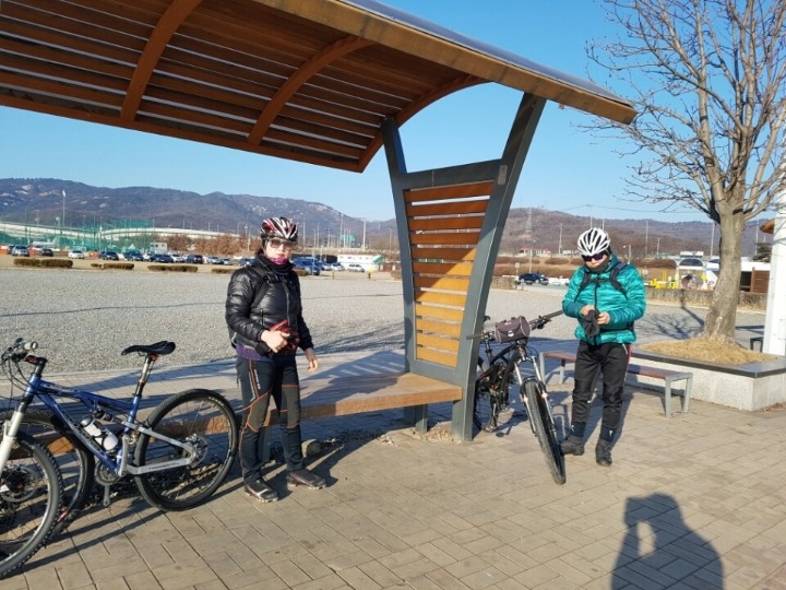 백봉산 태극기 이미지