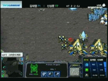 [스타크래프트] 스파이더 마인의 활약.gif | 인스티즈