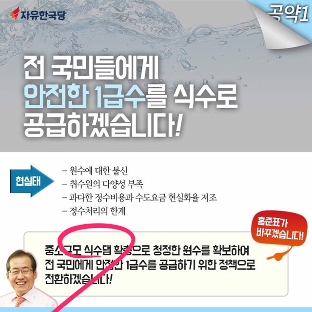 사람들이 거의 모르는 홍준표 공약 중 하나 ㄷㄷ | 인스티즈