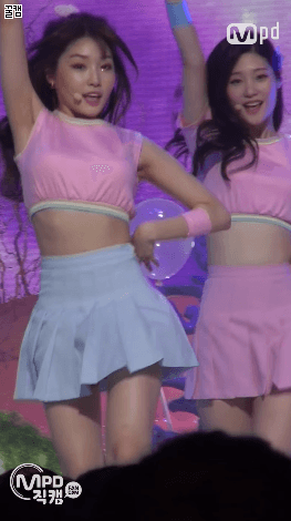 아이오아이 김청하.gif | 인스티즈