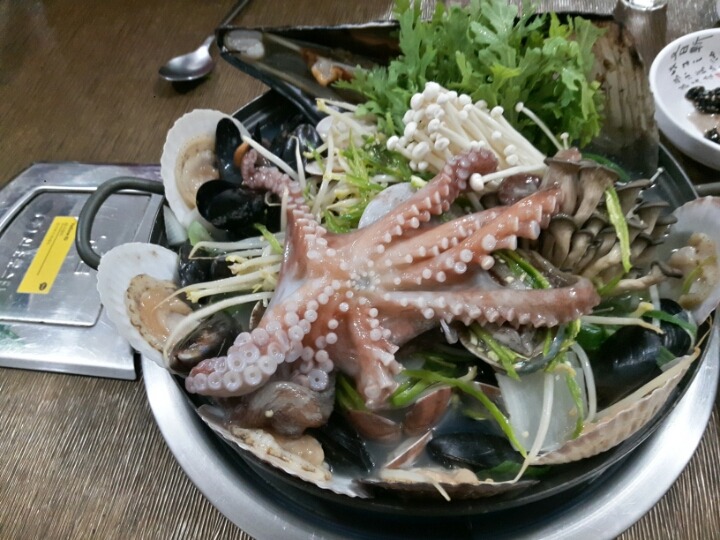조개생칼국수 이미지
