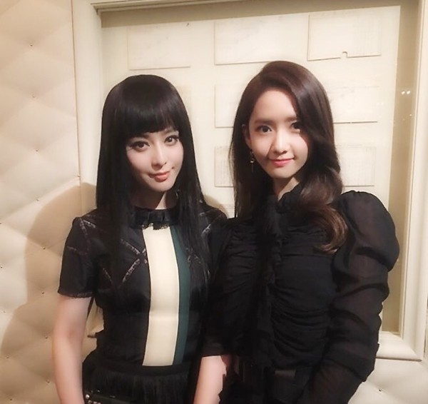 대략적인 연예인 실물을 가늠하게하는 해외연예인과 한국연예인 투샷ㄷㄷ | 인스티즈