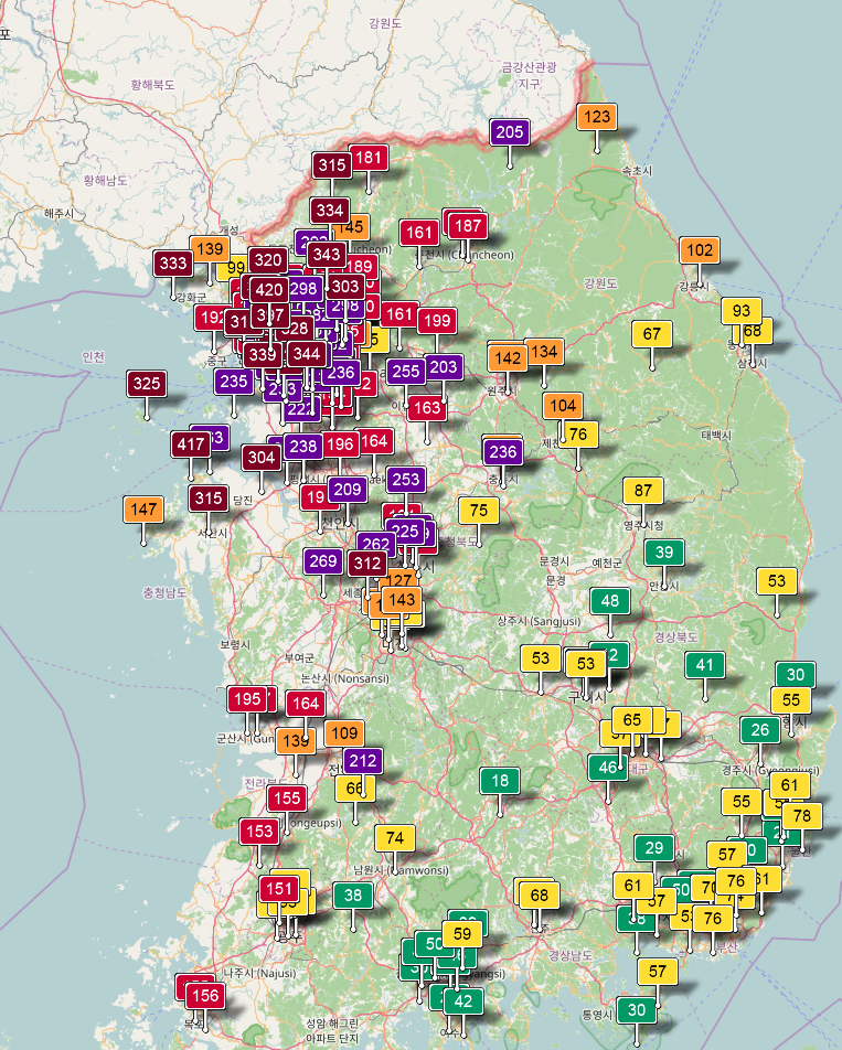 내일 애인이랑 노시는 분들 미세먼지 조심하세요 | 인스티즈