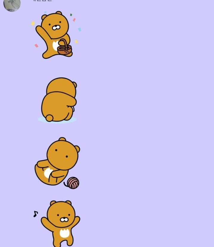카톡 라이언 눈썹의 중요성 | 인스티즈