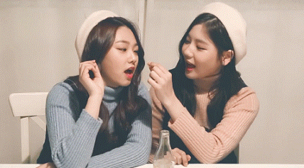 오늘자 귀여운 강미나.gif | 인스티즈