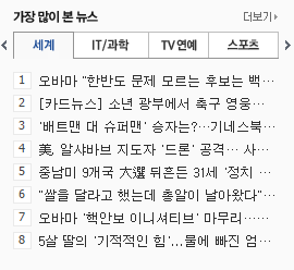 현재 네이버 주요 뉴스의 주인공... | 인스티즈