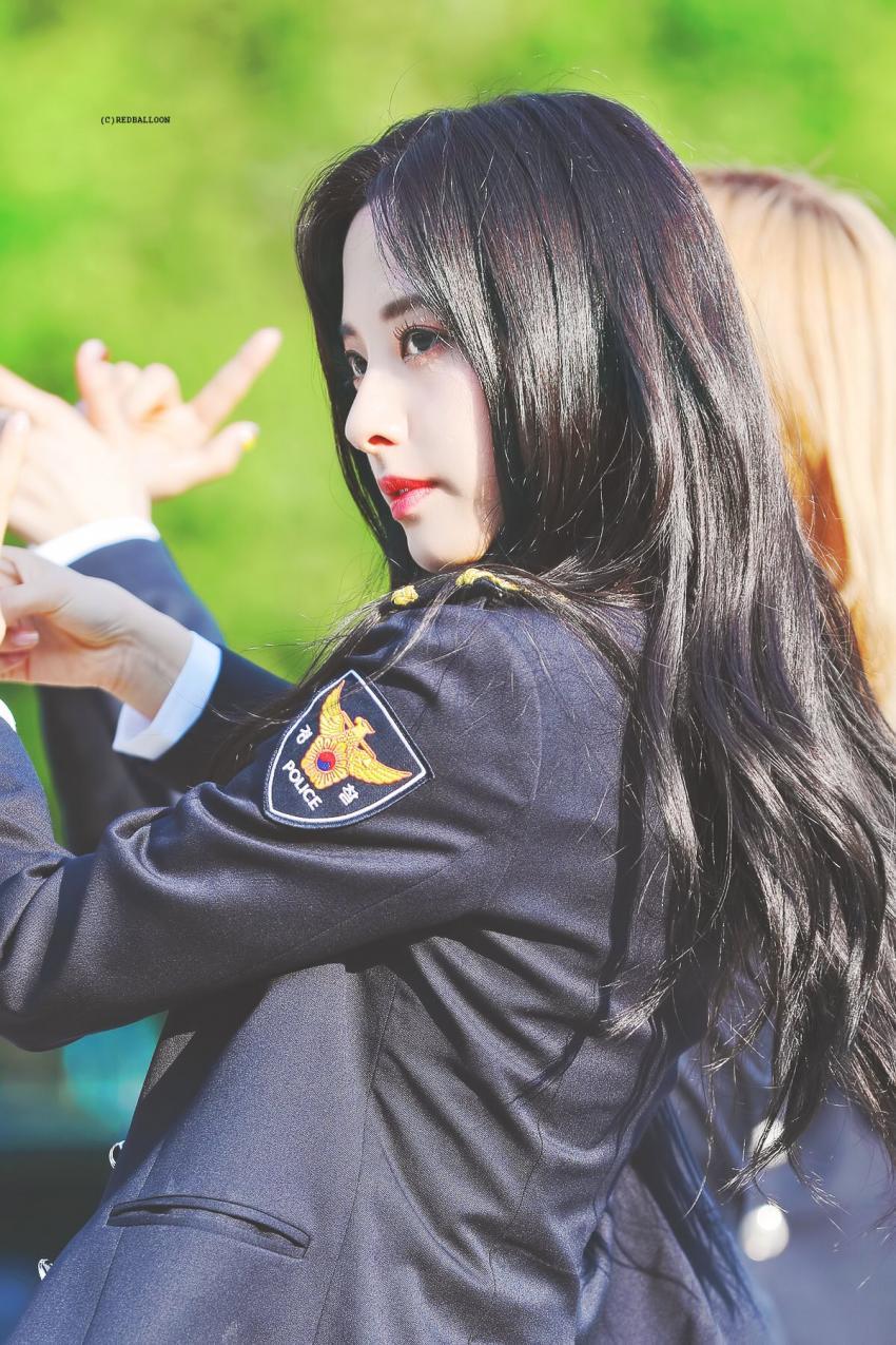 경찰복 입은 우주소녀 보나 | 인스티즈