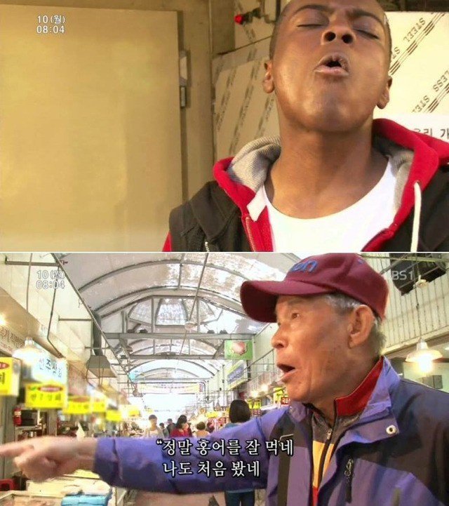 시장에서 외국인 대하는 할아버지.jpg | 인스티즈