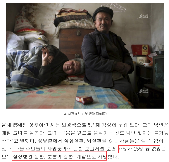 중국 미세먼지 근원지의 실상 | 인스티즈