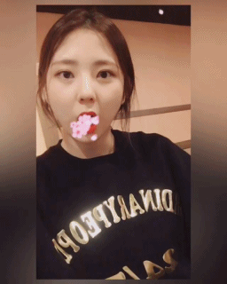 [프로듀스101] 푼수美로 투탑을 달리는 연습생.gif | 인스티즈