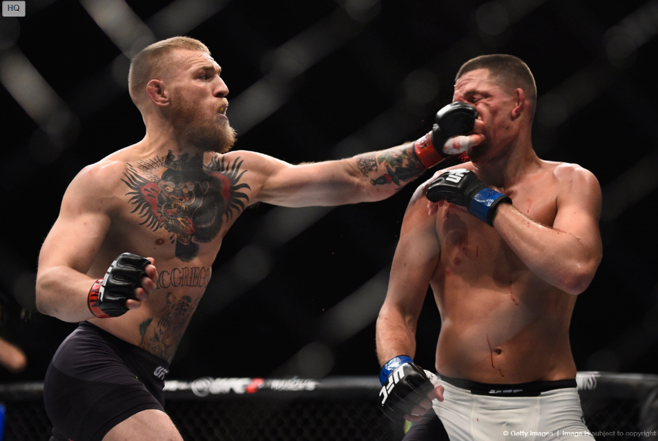 코너 맥그리거 vs 네이트 디아즈 경기 사진 (고화질) | 인스티즈