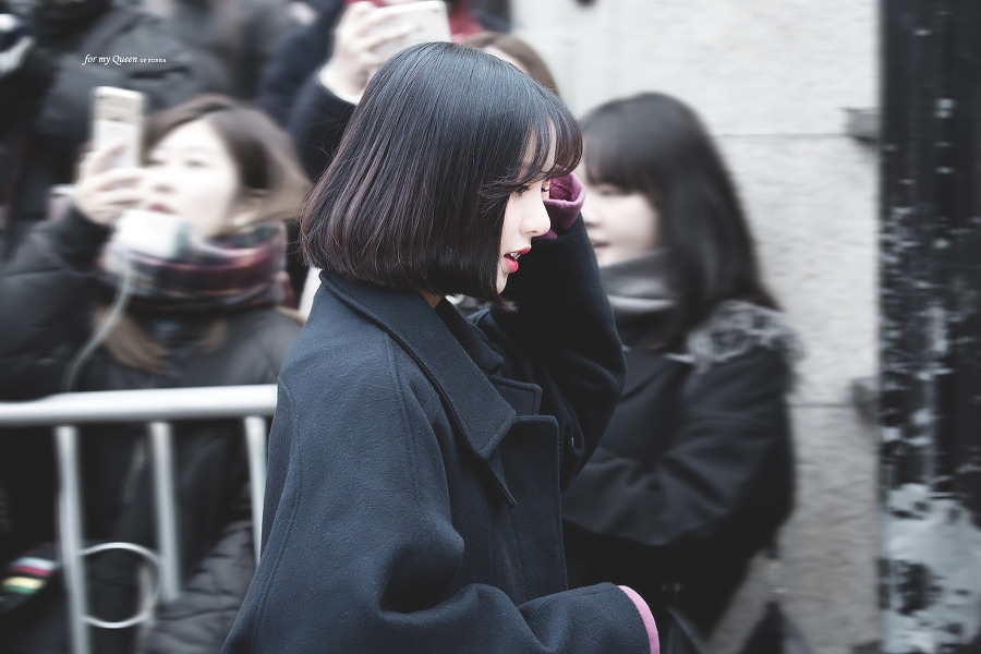 머리 기르다 다시 단발로 돌아간 여자친구 은하 | 인스티즈
