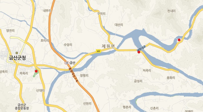 금산IC 이미지