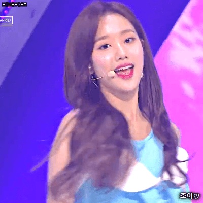 180401 인기가요 요정그자체 에이프릴 이나은.gif | 인스티즈