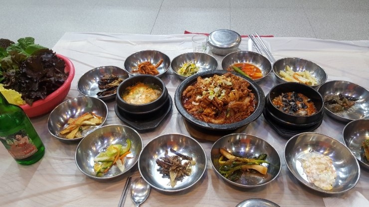 시골쌈밥 이미지
