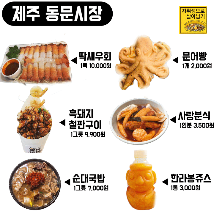시장별 꼭 먹어야하는 대표메뉴 추천! | 인스티즈