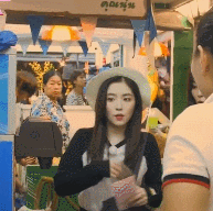 알바중에 센스있게 레드벨벳 유도한 해외팬.gif | 인스티즈