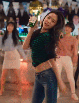 좋은데이 새모델 나은이.gif | 인스티즈